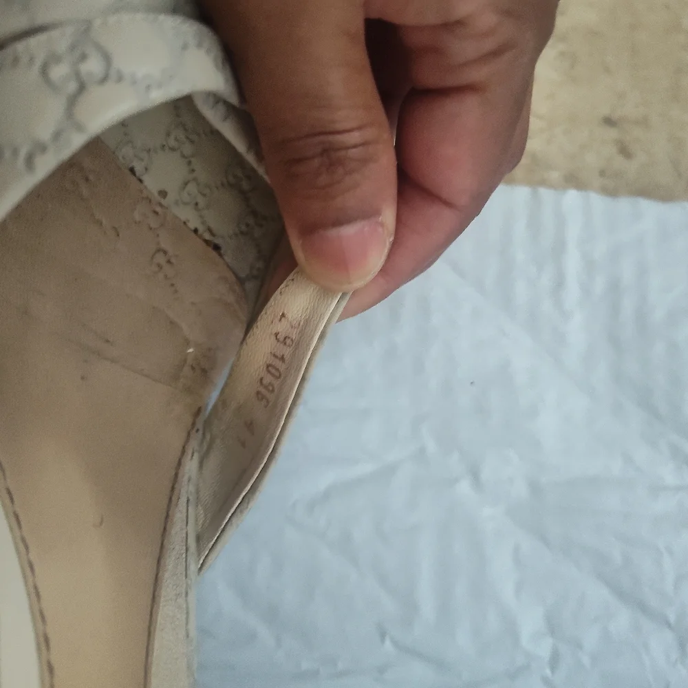 Gucci Microguccissima Espadrilles Wedges - Picture 4 of 5